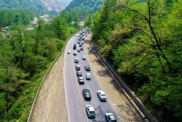 جاده کندوان دو طرفه شد