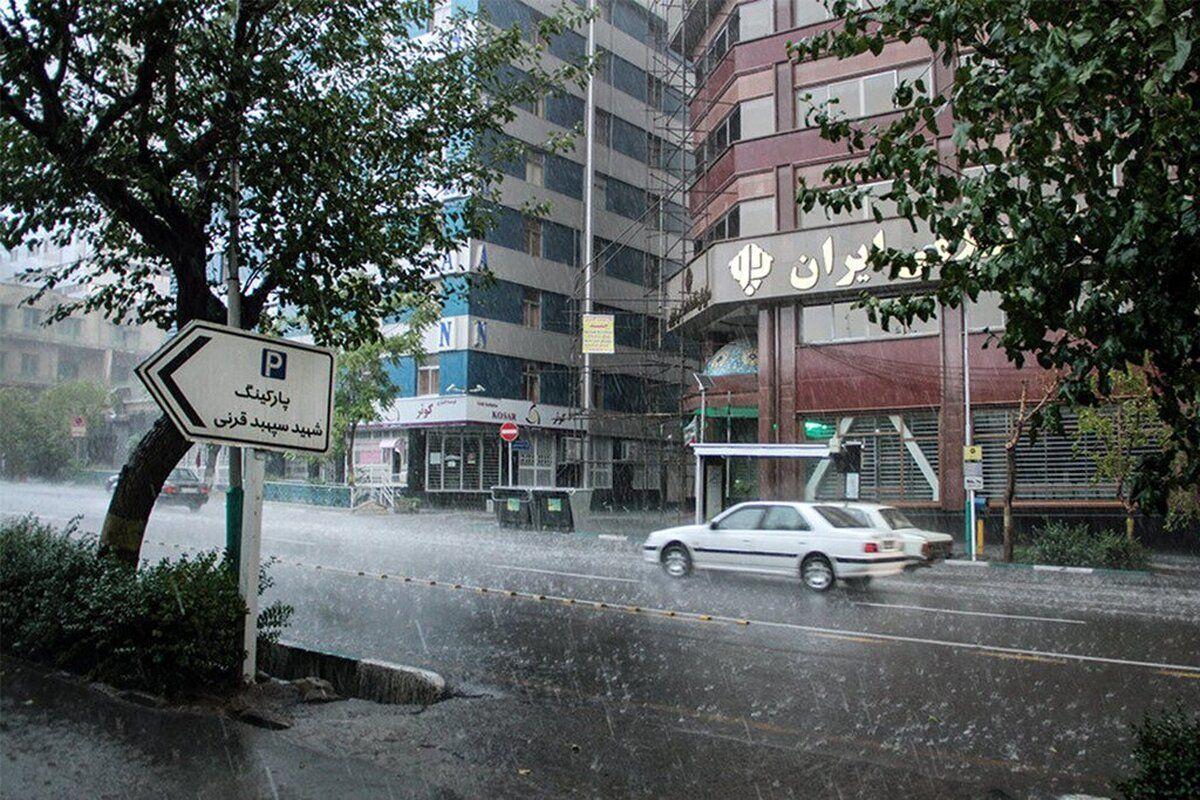 بارش باران تا چه زمانی در تهران ادامه دارد؟