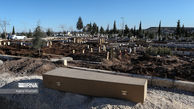 نمایی از قبرستان و قبرهای کشته شدگان زلزله ترکیه + عکس