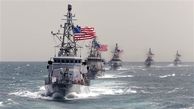 فرار ناو آمریکایی با مشاهده شناور نیروی دریایی سپاه/ سرعت شناورهای تندروی سپاه ۱۱۰ گره دریایی