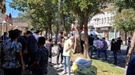اعتراضات در سقز در مراسم چهلم «مهسا امینی» و حمله به مرکز نظامی ارتش | اینترنت شهر قطع شد