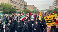 راهپیمایی حمایت آمیز از مردم فلسطین در ایران