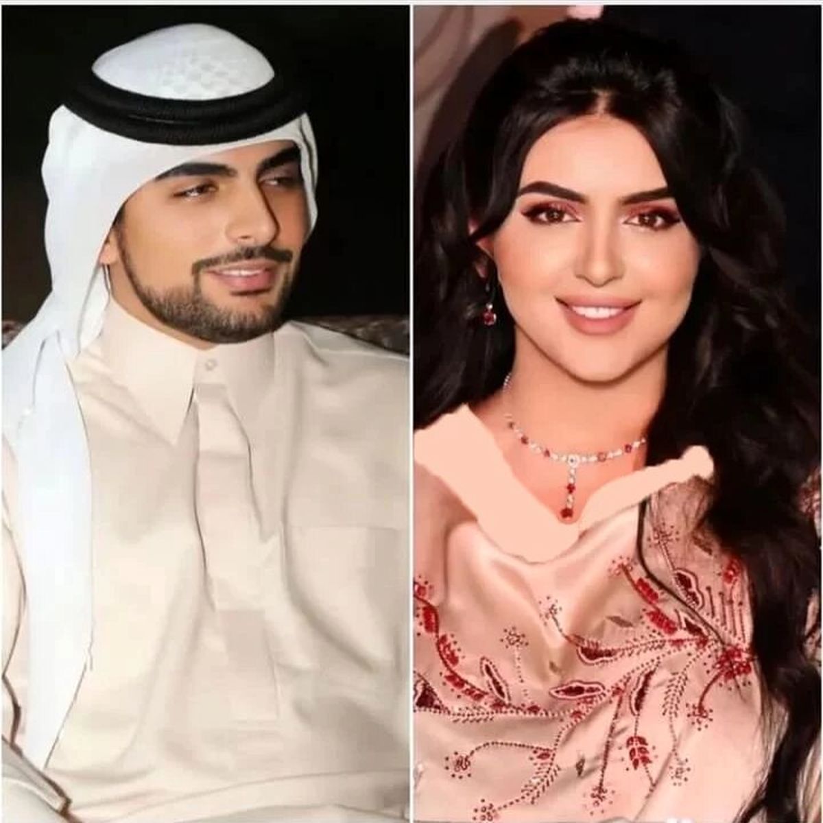 زیباترین دختر شاه عرب در دبی عروس شد + عکس