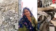 تخریب خانه یک زن  با دو فرزند معلول در چابهار /ویدئو