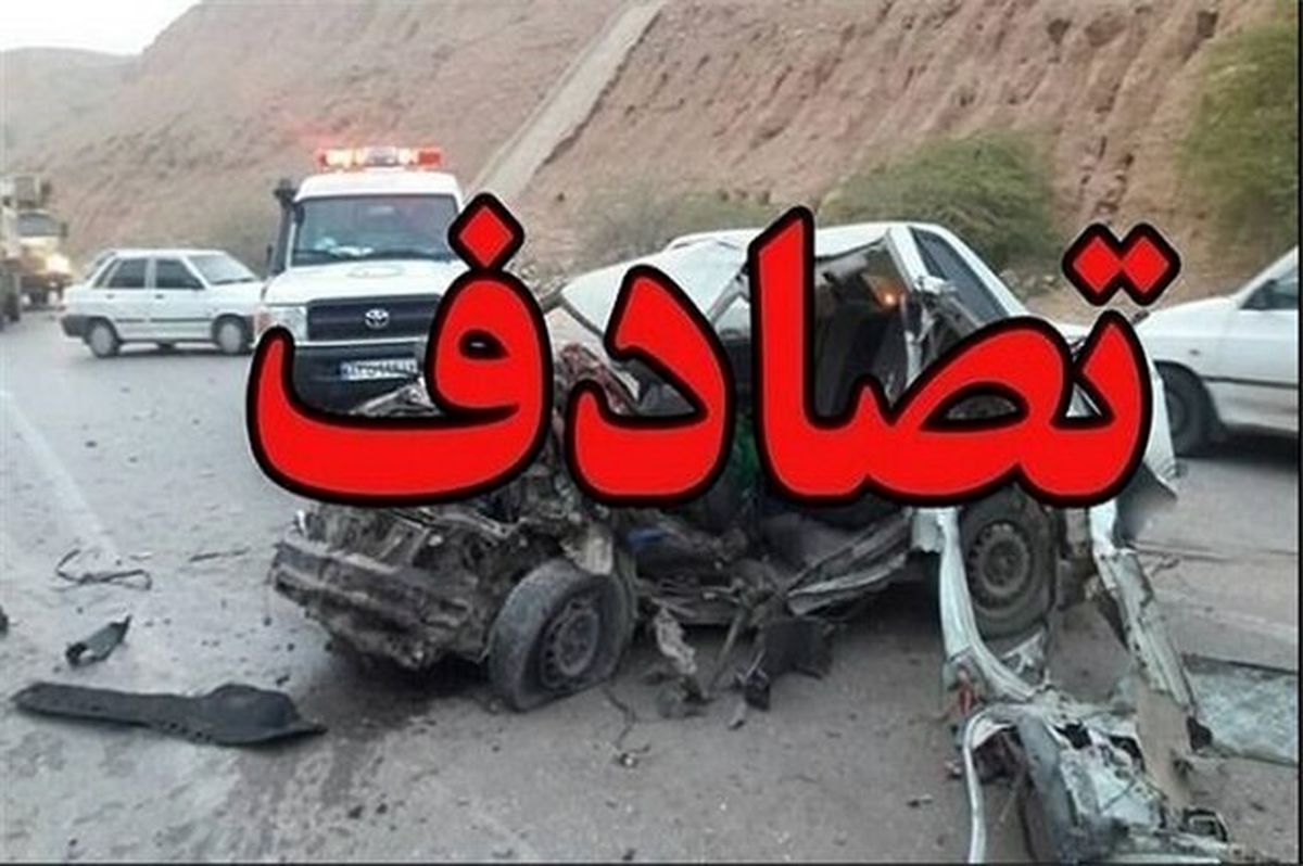 تصادف وحشتناک 2 پژو در جاده تهران - ساوه