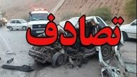 تصادف وحشتناک ۲ پژو در جاده تهران-ساوه