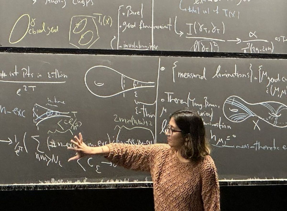 این دختر نابغه ریاضی ایرانی است؟ + عکس