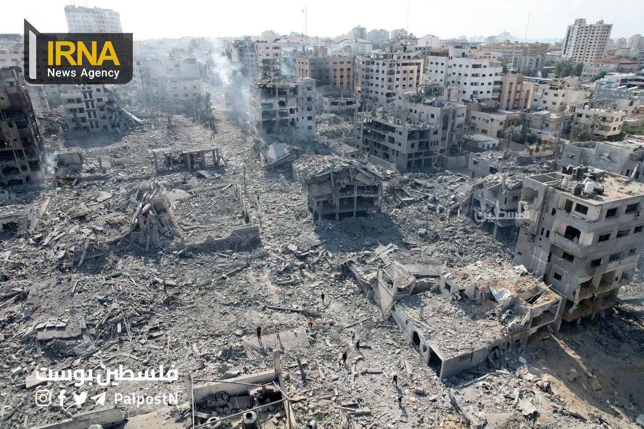 گاف بزرگ شبکه خبر در پخش حملات اسرائیل  به غزه + عکس