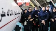 ژست دختران ایرانی در کنار موشک و پهپادهای پدافند هوایی ایران + عکس