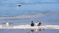  دریاچه ارومیه بی جان می شود؛ آب دریاچه ارومیه تبخیر شد
