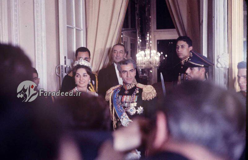 تصاویر نایاب از عروسی فرح و محمدرضا پهلوی