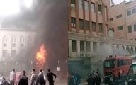 آتش سوزی مرگبار در مصر؛ تاکنون ۳نفر کشته شده اند + عکس