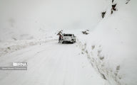 جاده‌های سفیدپوش کردستان + عکس