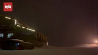 کولاک برف در ایستگاه ۷ توچال + ویدئو