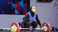 افتخار آفرینی دختر وزنه‌بردار ایرانی در آسیا +عکس