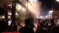 آتش سوزی در پاساژ تیراژه تهران| ویدئو 