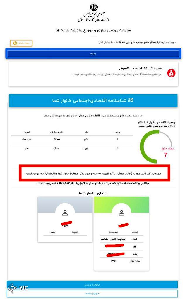 نحوه اعتراض به دهک‌بندی و دریافت یارانه جدید اعلام شد