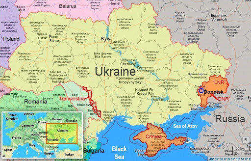 نتایج همه‌پرسی روسیه در شرق اوکراین