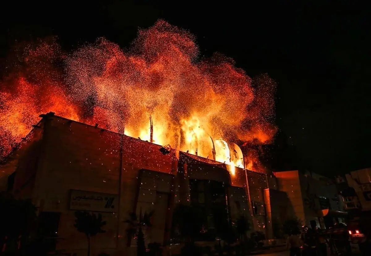 جزئیات آتشسوزی در اتوبان بعثت تهران
