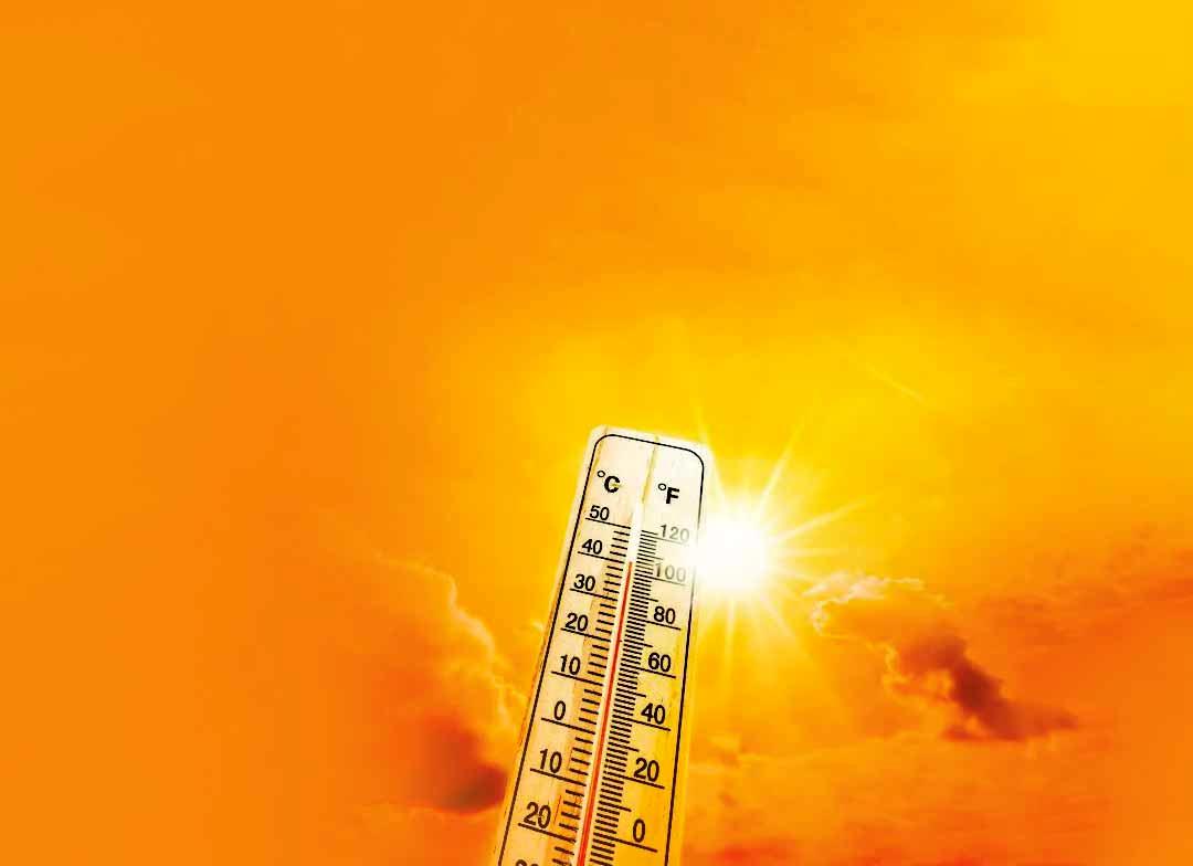 جزئیات آماری از دمای هوا در گرم‌ترین هفته تابستان