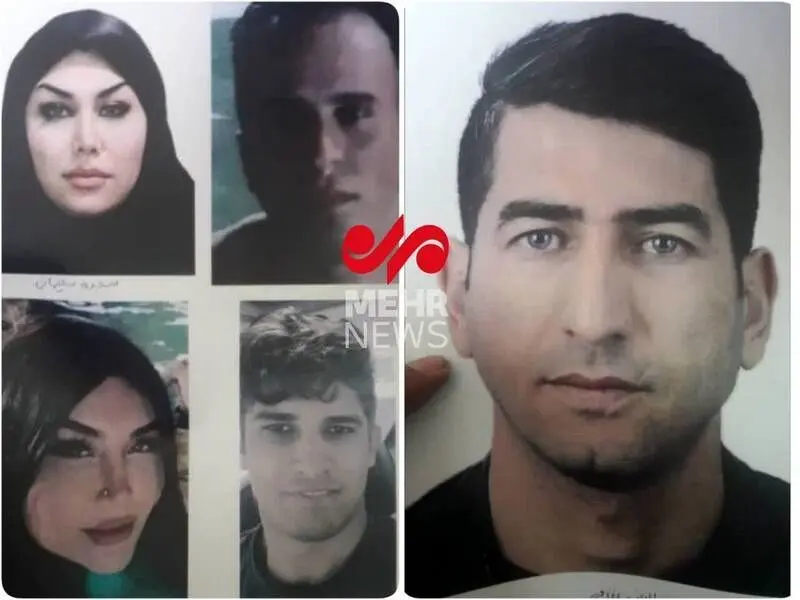 تصاویر قاتلان شهید  «سجاد امیری» در درگیری ایذه منتشر شد | پای یک زن هم در میان است + عکس