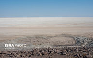 وضعیت دردناک دریاچه ارومیه را ببینید + عکس