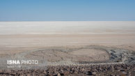 وضعیت دردناک دریاچه ارومیه را ببینید + عکس