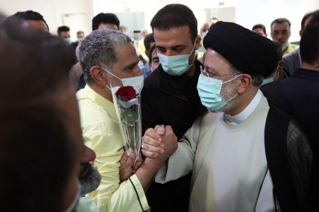 تصاویری متفاوت‌ از رئیسی و سه رئیس‌جمهور سابق | خاتمی، روحانی و احمدی نژاد