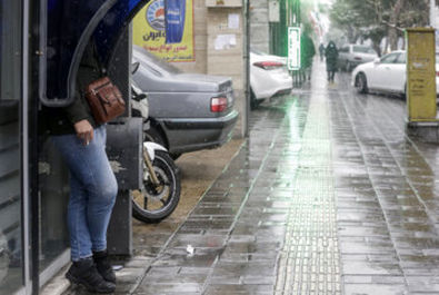 حال و هوای روز برفی در تهران