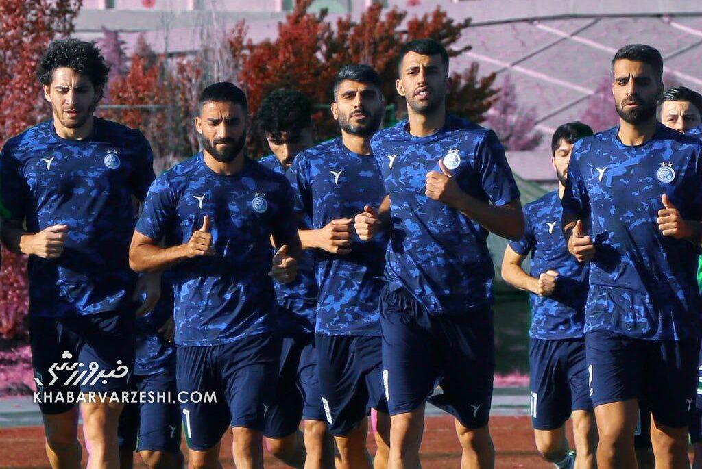  آبی‌پوشان آماده دیدار با ذوب آهن و النصر شدند +عکس