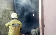 آتش سوزی کارگاه مبل در یافت آباد؛ علت حادثه مشخص نیست