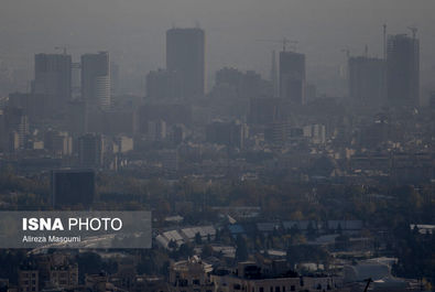  شرایط ناسالم هوای تهران