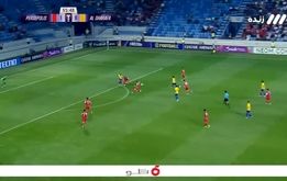 گل اول الغرافه به پرسپولیس در دقیقۀ ۵۶ + فیلم