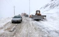 بارش برف و باران ۷ جاده را مسدود کرد