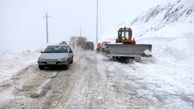 بارش برف و باران ۷ جاده را مسدود کرد