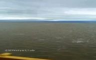 وضعیت دریاچه ارومیه در آغاز  سال جدید/فیلم