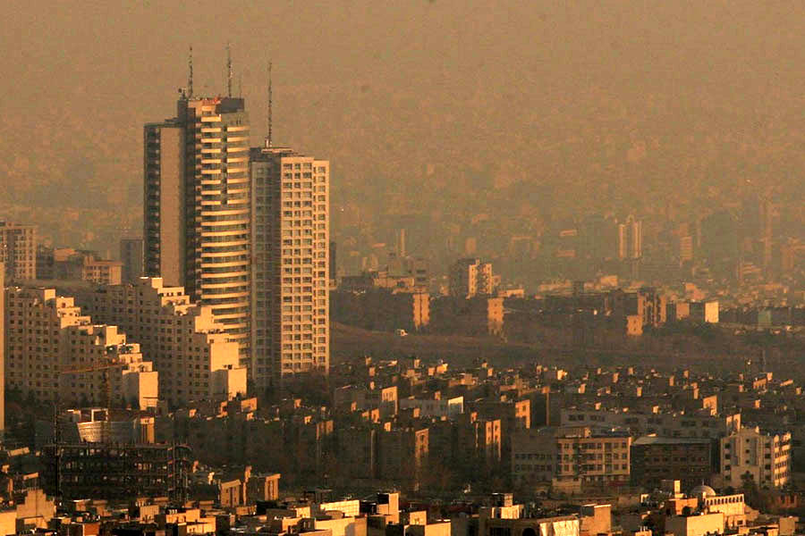 آلودگی هوای تهران رکورد جدید زد