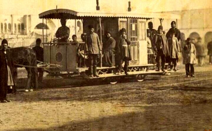 عکس| وسایل حمل و نقل مردم تهران؛ ۱۰۰ سال قبل