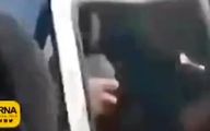 فیلم جدید از لحظه حمله به خودروی ماموران نیروی انتظامی در کرج + ویدیو