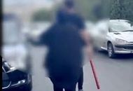 یک مرد با چماق به زنی در ارومیه حمله کرد + فیلم

