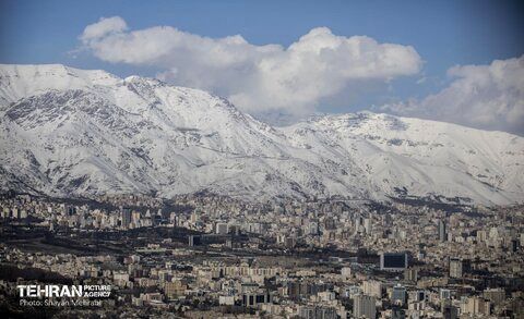 تصاویری دیدنی از تهران در یک روز با هوای پاک+عکس